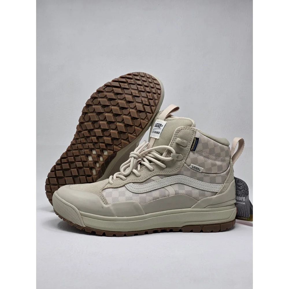 Vans UltraRange EXO Hi MTE-2 Tan Beige Waterproof Cold Weather Boots Men 8.5 NEW